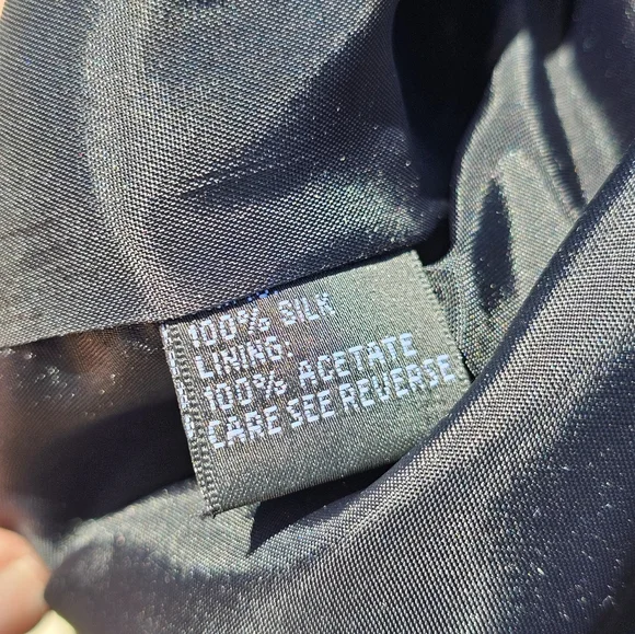 Carmen Marc Valvo silk beaded cocktail dress - Picture 2 of 9